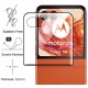 Full cover 3D tvrzené sklo 9H na vnější displej pro Motorola Razr 50 černé