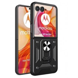 Outdoorové armor odolné pouzdro pro Motorola Razr 50 černé