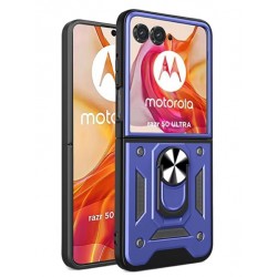 Outdoorové armor odolné pouzdro pro Motorola Razr 50 modré