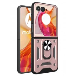 Outdoorové armor odolné pouzdro pro Motorola Razr 50 růžové
