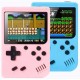 Retro herní konzole 8bit 500v1 šedá