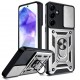 Outdoorové armor odolné pouzdro pro Samsung Galaxy S24 stříbrné