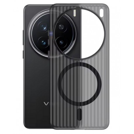 Ochranný obal Magsafe Stripes pro Vivo X200 Pro 5G černý