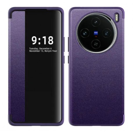 Pouzdro Smart View pro Vivo X200 Pro 5G fialové