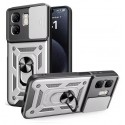 Outdoorové armor odolné pouzdro pro Infinix Hot 50i stříbrné