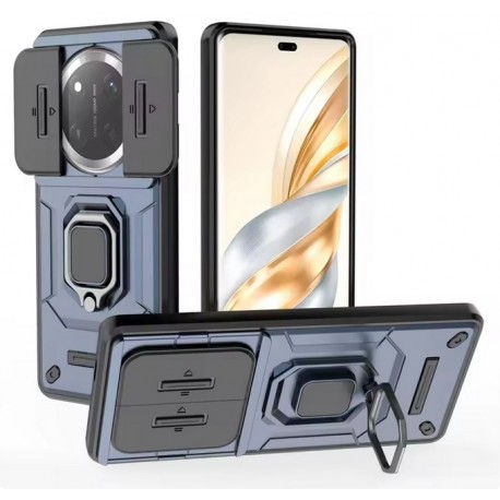 Outdoorové armor odolné pouzdro pro Honor Magic7 Lite 5G modré