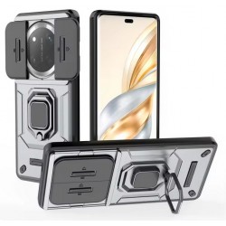 Outdoorové armor odolné pouzdro pro Honor Magic7 Lite 5G stříbrné