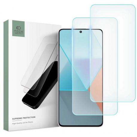 Sada 2x Tvrzené sklo TECH-PROTECT Supreme pro Xiaomi Redmi Note 13 / 13 Pro / 4G / 5G