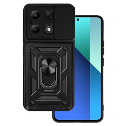 Outdoorové armor odolné pouzdro pro Xiaomi Redmi Note 13 5G černé