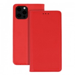 Knížkové pouzdro Smart Magnet pro Xiaomi Redmi Note 13 Pro+ 5G červené