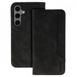 Kožená peněženka Wonder Prime pro Xiaomi Redmi Note 13 Pro+ 5G černá