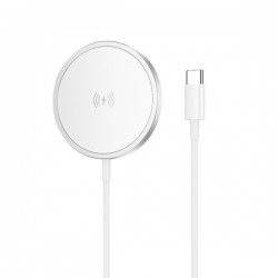 Bezdrátová nabíječka MagSafe 3v1 Borofone BQ32 15W bílá