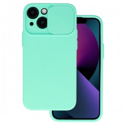 Silikonové pouzdro Camshield Soft pro iPhone 16 Plus mátové
