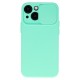 Silikonové pouzdro Camshield Soft pro iPhone 16 Plus mátové