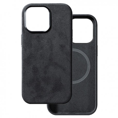 Pouzdro Alcane MagSafe pro iPhone 16 Plus černé