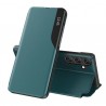Flipové pouzdro Eco Leather View Case pro Samsung Galaxy A56 5G zelené