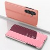 Smart pouzdro Mirror pro Samsung Galaxy A56 5G růžové