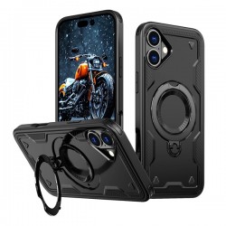 Hybrid Armor Trendy MagSafe Case odolné pouzdro pro iPhone 16 Plus černé