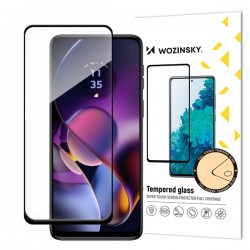 Tvrzené sklo Wozinsky Full Glue pro Motorola Moto G54 černé