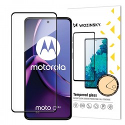Tvrzené sklo Wozinsky Full Glue pro Motorola Moto G84 5G černé