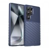 Silikonové pouzdro Thunder Case pro Samsung Galaxy S25 Ultra modré