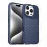 Silikonové pouzdro Thunder Case pro iPhone 16 Pro Max modré