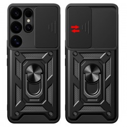 Armor CamShield odolné pouzdro pro Samsung Galaxy S25 Ultra černé