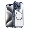 Leading Series MagSafe silikonové pouzdro pro iPhone 16 Pro Max modré