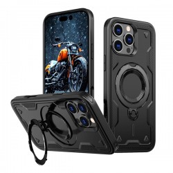 Hybrid Armor Trendy MagSafe Case odolné pouzdro pro iPhone 16 Pro Max černé