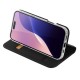 Flipové pouzdro Dux Ducis Skin Premium pro iPhone 16 Pro Max černé