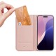 Flipové pouzdro Dux Ducis Skin Premium pro iPhone 16 Pro Max růžové
