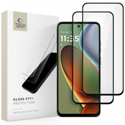 Tvrzené sklo Tech-Protect Glass Fit+ 2-pack pro Motorola Moto E15 / Moto G05