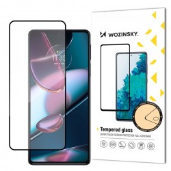 Tvrzené sklo Wozinsky Full Glue pro Motorola Edge 30 černé