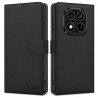 Kožená peněženka Tech-Protect pro Xiaomi Redmi Note 14 Pro 5G / Poco X7 5G černá