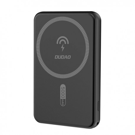 Powerbanka Dudao K14S MagSafe + USB+C 20W 5000mAh černá