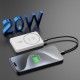 Powerbanka Dudao K14S MagSafe + USB+C 20W 5000mAh bílá
