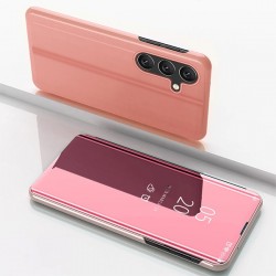 Smart pouzdro Mirror pro Samsung Galaxy A26 5G růžové