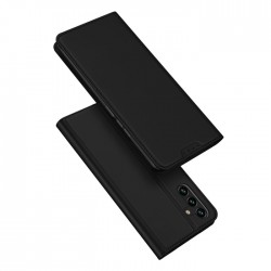 Flipové pouzdro Dux Ducis Skin Premium pro Samsung Galaxy A14 / A14 5G černé