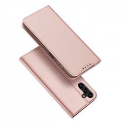 Flipové pouzdro Dux Ducis Skin Premium pro Samsung Galaxy A14 / A14 5G růžové