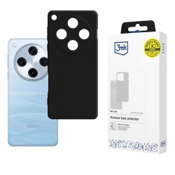Silikonové pouzdro 3mk Black Case pro Oppo Find X8 Pro černé