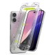 Ochranné sklo Ringke Easy Slide 2-Pack pro iPhone 15 / 16 černé