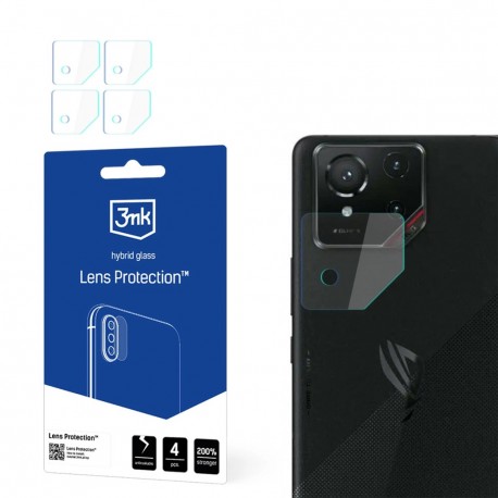 4x Hybrid Glass 3mk Lens sklo na kameru pro Asus ROG Phone 9 / 9 Pro