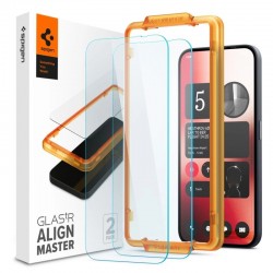 2x tvrzené sklo 9H Spigen ALM 2 Pack Glas.tR pro Nothing Phone 2a