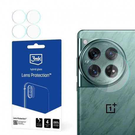 4x Hybrid Glass 3mk Lens sklo na kameru pro OnePlus 12 5G