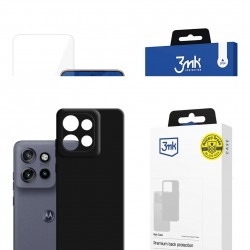 Silikonové pouzdro 3mk Matt Case pro Motorola Edge 50 Neo černé