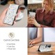 Kožená peněženka Tech-Protect pro Poco X7 5G motiv květiny
