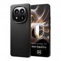Silikonové pouzdro 3mk Matt Case pro Xiaomi Redmi Note 14 Pro+ 5G černé