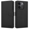 Kožená peněženka Tech-Protect pro Xiaomi Redmi Note 14 4G černá