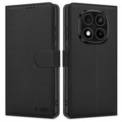 Kožená peněženka Tech-Protect pro Xiaomi Redmi Note 14 Pro+ 5G černá
