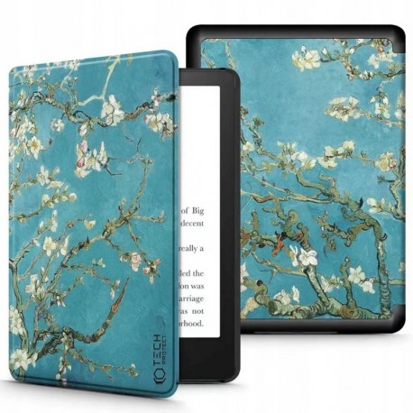 Pouzdro Tech-Protect SmartCase pro Kindle Paperwhite 5 / V / Signature Edition sakura